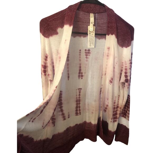 Aeropostale Colorful Long Sleeve Open Cardigan Tunic Sweater Size Small NWT - Picture 3 of 6